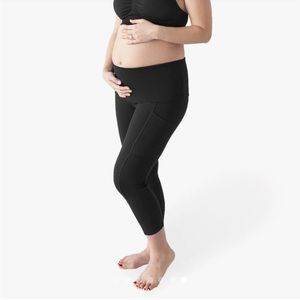 Martina Maternity & Postpartum Support Crop Leggings (size L)